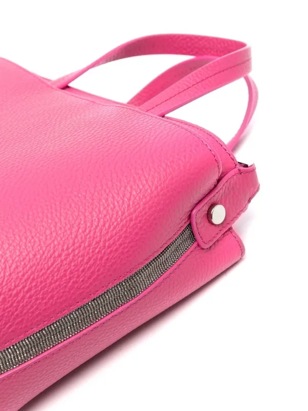 ★関税込み★ FABIANA FILIPPI WHITE LEATHER TOP HANDLE BAG Fabiana Filippi bag design has evolved into a new, squared