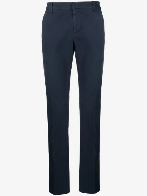 DONDUP mid-rise slim-fit chinos