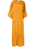 Alberta Ferretti cut-out maxi dress - Orange