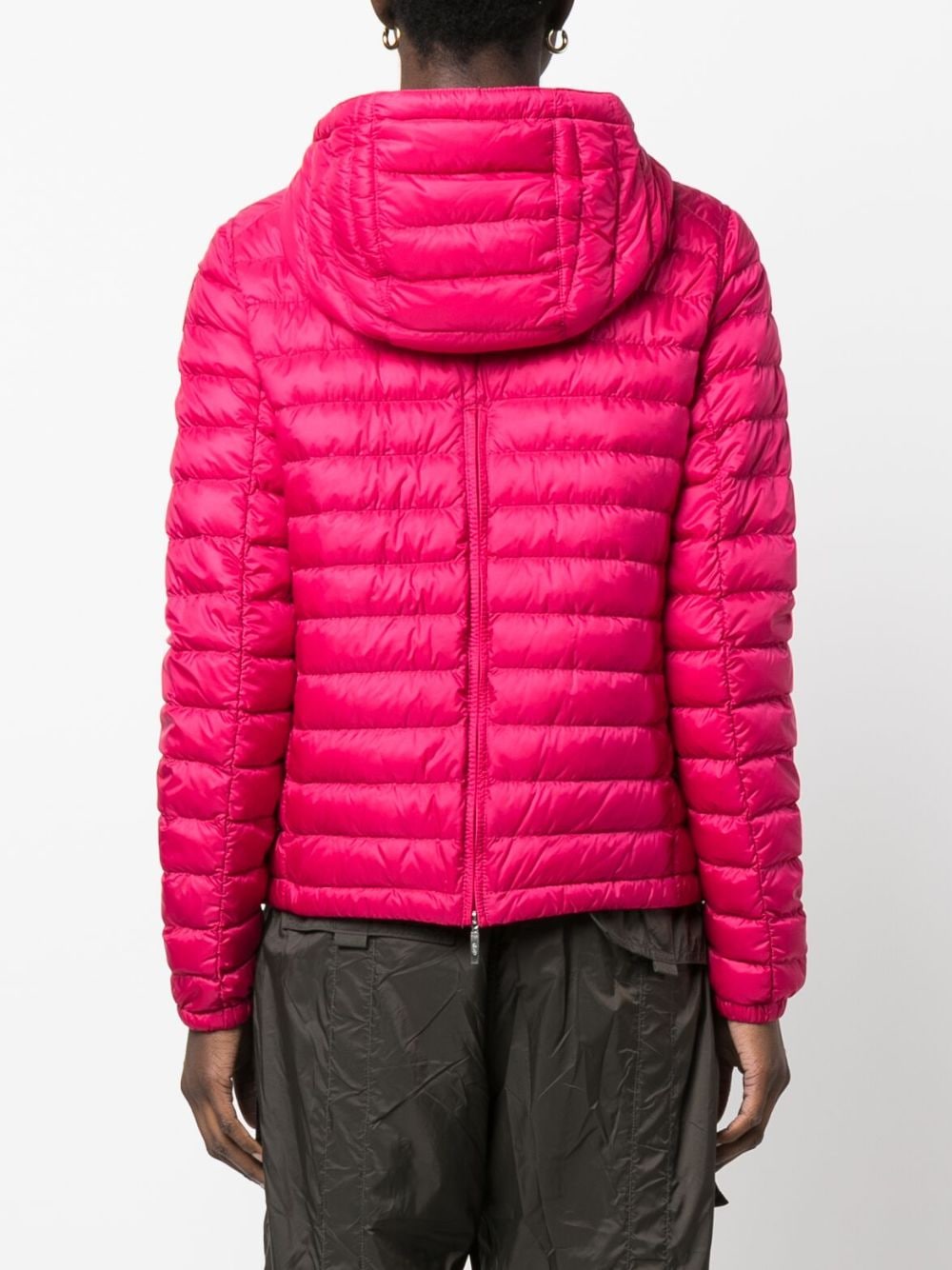 PARAJUMPERS HOODED ZIP-UP PUFFER JACKET 