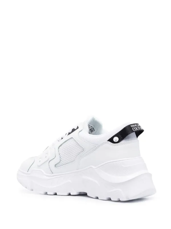 スニーカー Low Top Sneakers - Versace - Leather - White Versace Jeans Couture Leather low-top Sneakers | White