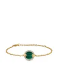 David Yurman 18kt yellow gold Petite DY Elements Center Station chain diamond bracelet (11mm)