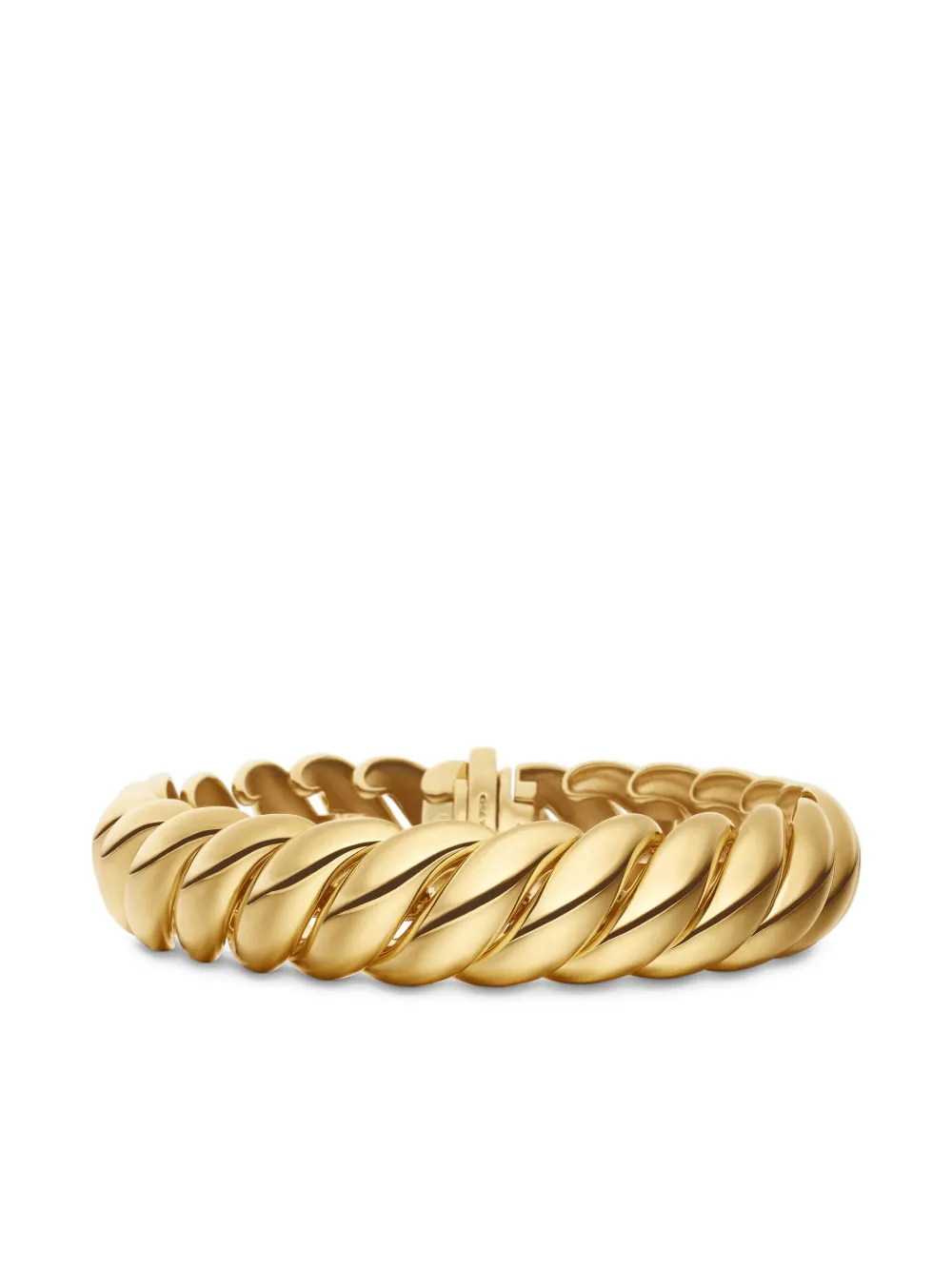 David Yurman Sculpted Cable ブレスレット 14mm 18Kイエローゴールド - ゴールドトーン David Yurman Sculpted Cable ブレスレット 14mm 18Kイエローゴールド - ゴールドトーン