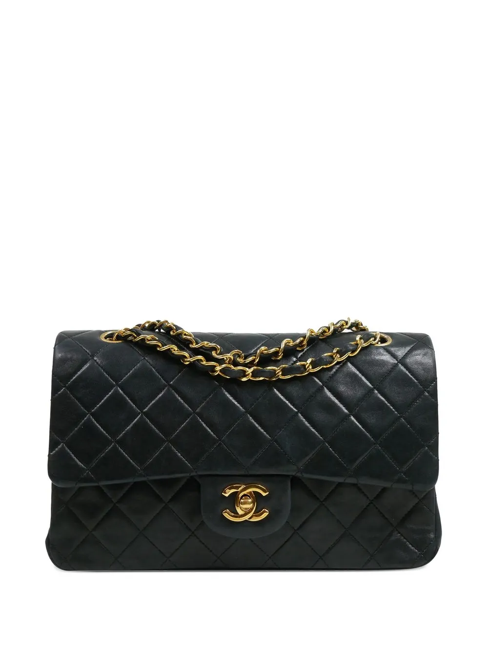 

CHANEL Pre-Owned 1989-1991 Double Flap shoulder bag - Black