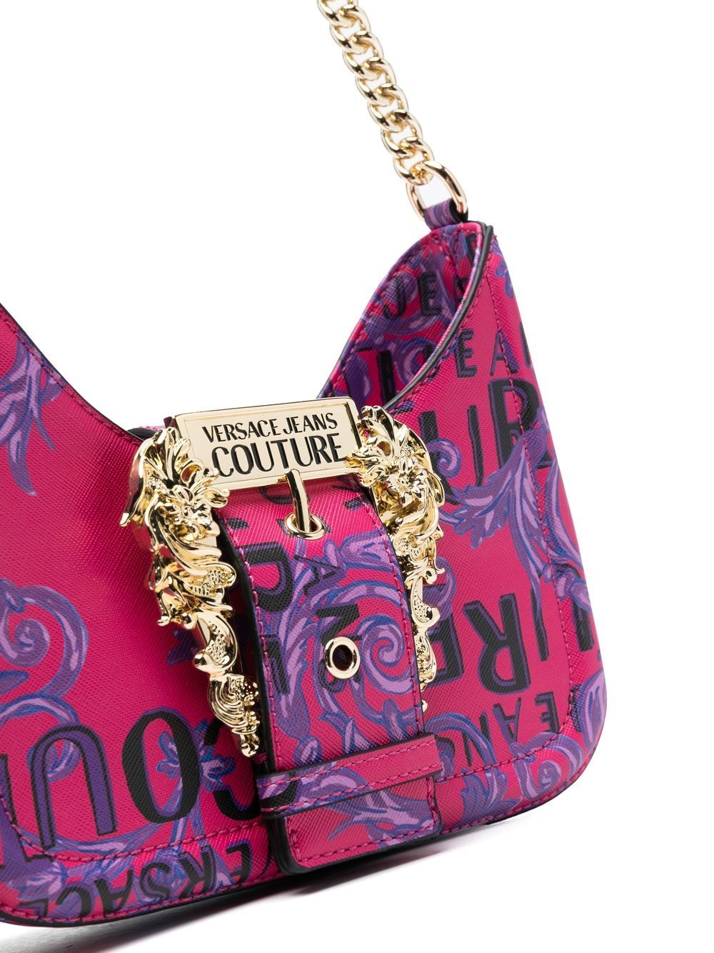 Versace Jeans Couture snakeskin-print Shoulder Bag - Farfetch