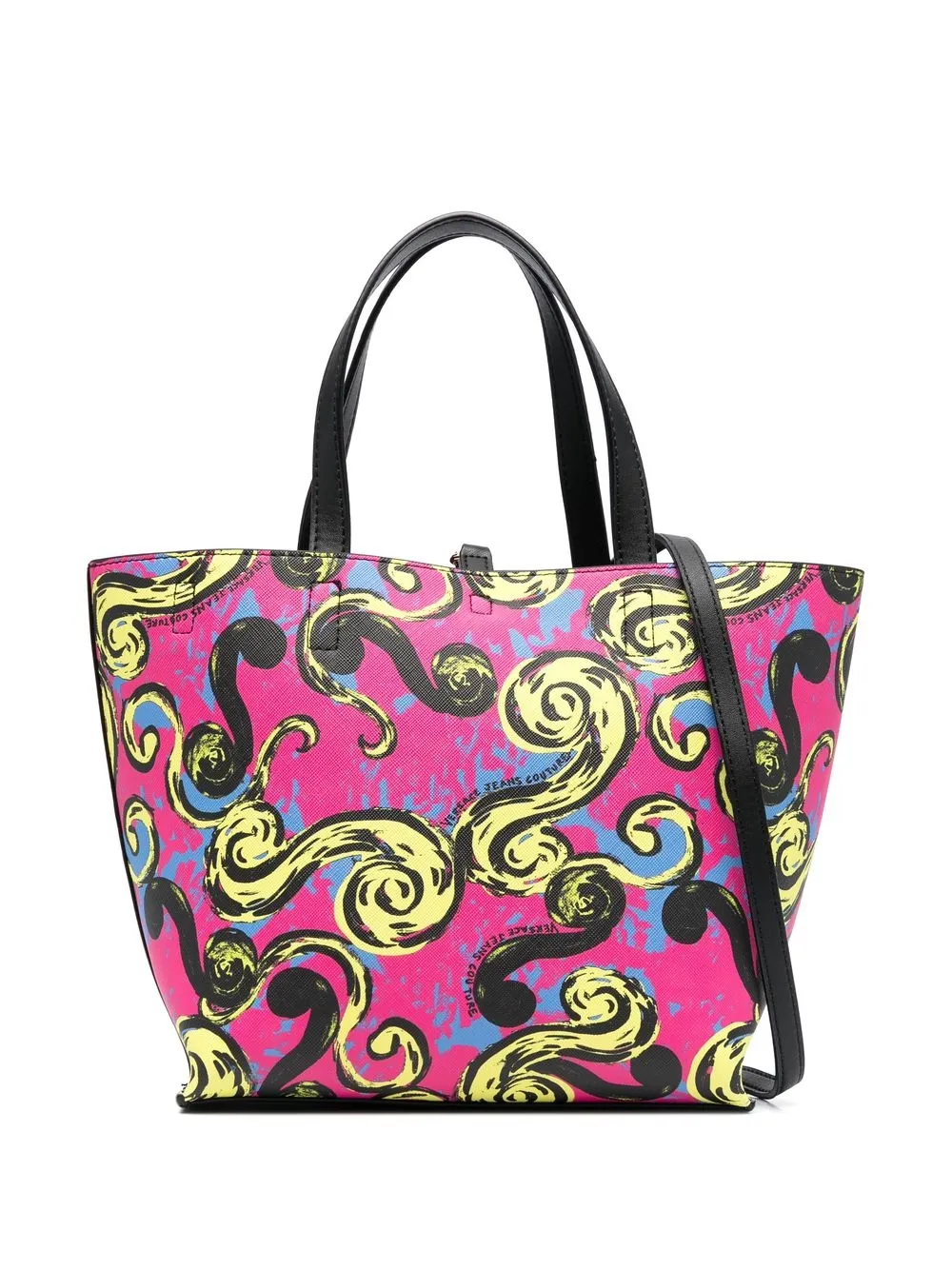 

Versace Jeans Couture tote con estampado gráfico - Rosado