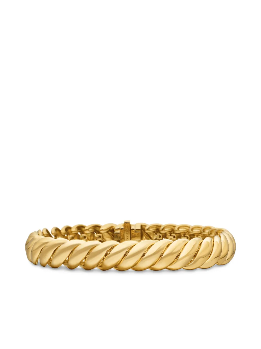 David Yurman 18kt yellow gold Sculpted Cable bracelet (8.5mm) | Gold | Image 1