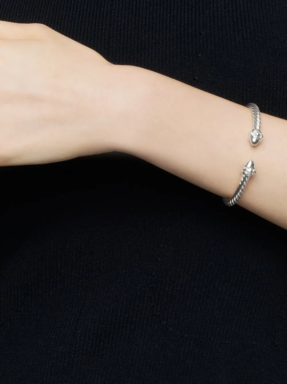 David Yurman 纯银Renaissance经典缆绳手链（5毫米） | Image 2