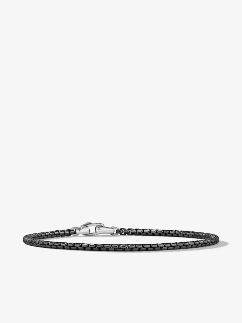 David Yurman sterling silver Box Chain bracelet (2.7mm)