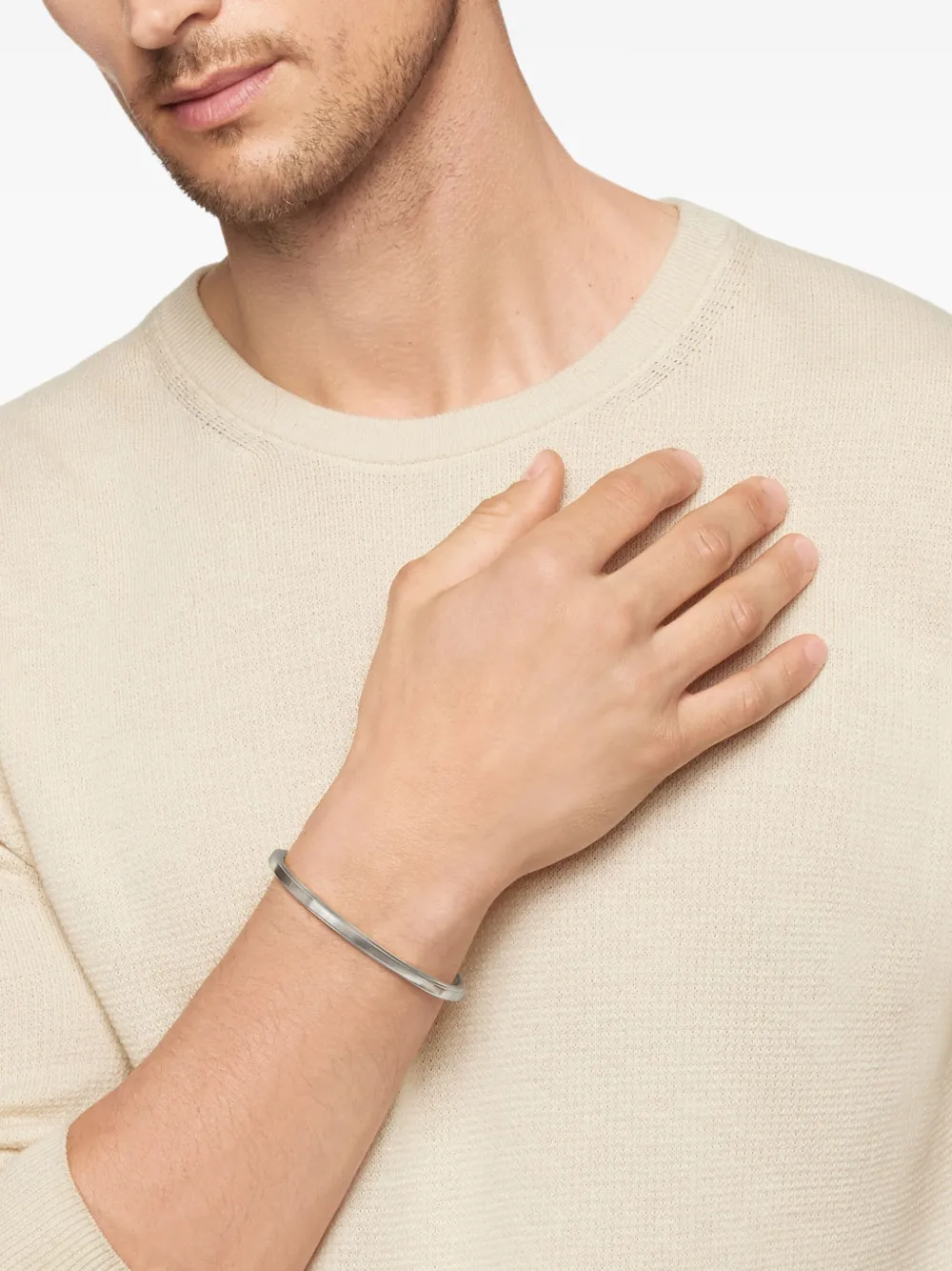 David Yurman Bracciale Streamline in argento sterling (4,4mm) | Image 2