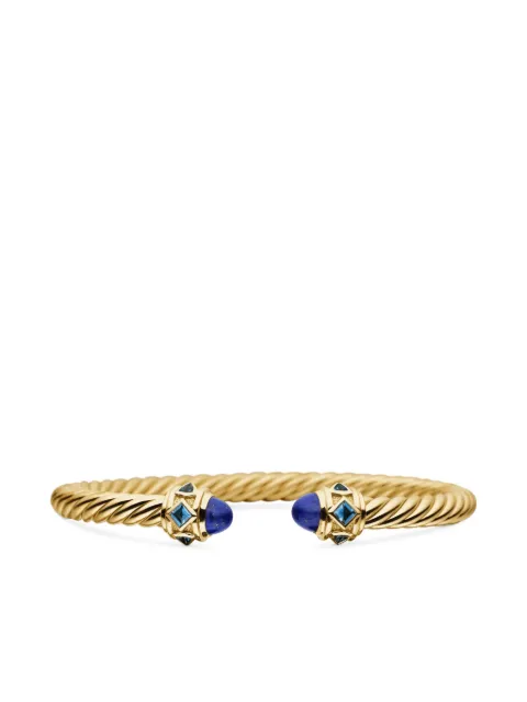 David Yurman 18kt yellow gold Renaissance Cablespira bracelet (5mm) 
