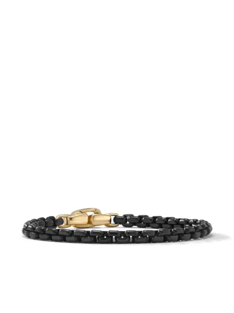 David Yurman 14kt yellow gold Box Chain bracelet (5mm)