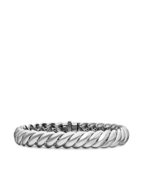 David Yurman sterling silver Sculpted Cable bracelet (8.5mm)