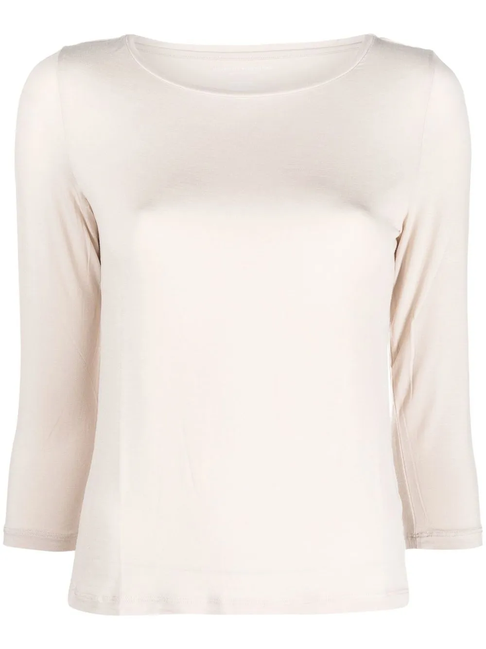 

Majestic Filatures crop-sleeve top - Neutrals