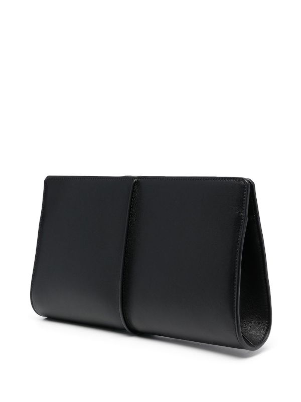 T Timeless Clutch Bag in Leather