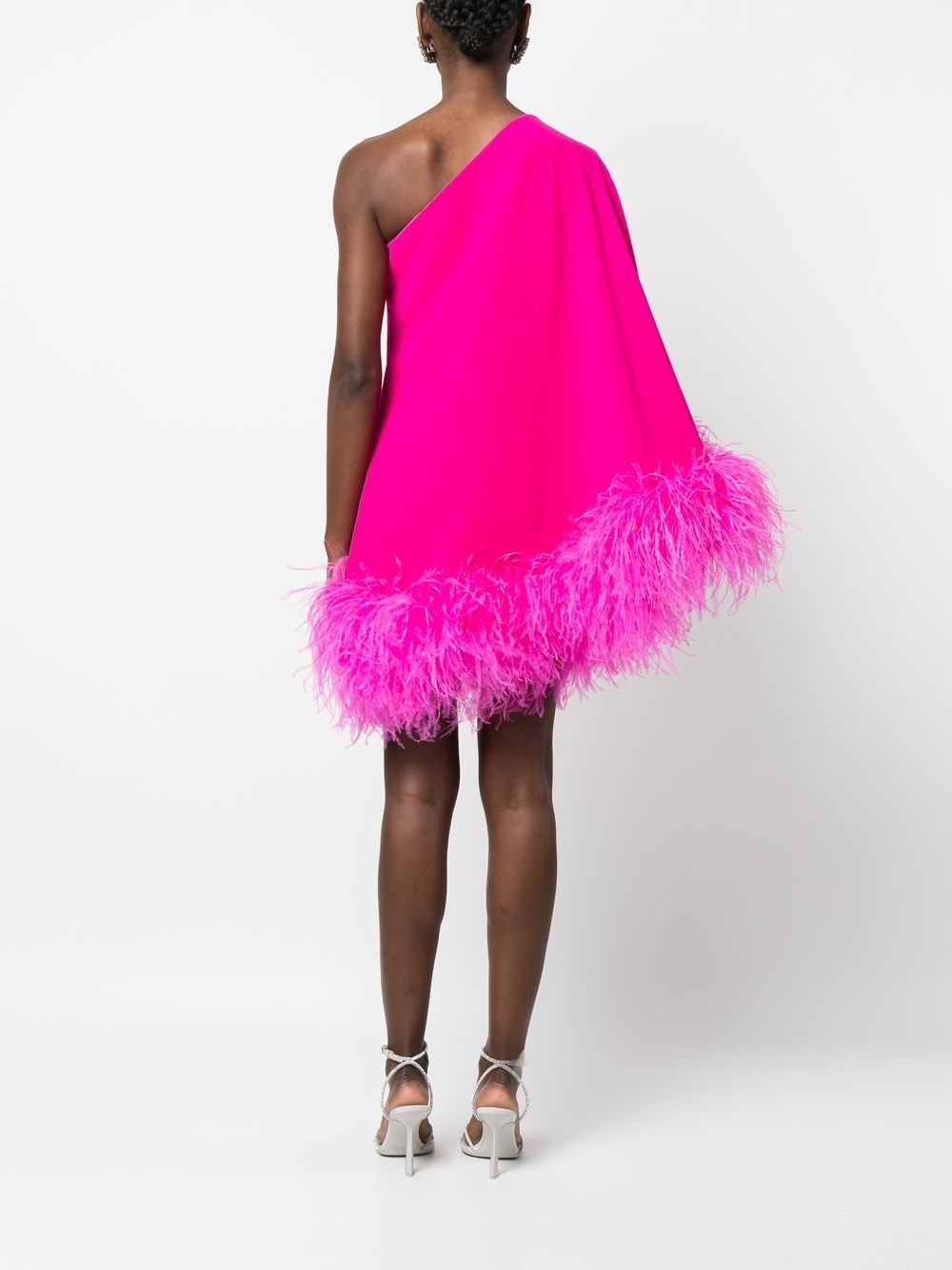 Aston shocking pink ostrich feather dress for cocktail party dress - Shop  sginstar One Piece Dresses - Pinkoi