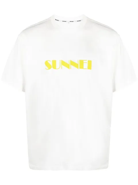Sunnei T-Shirt mit Logo-Print