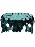 The New Arrivals Ilkyaz Ozel paillette bandeau top - Blue