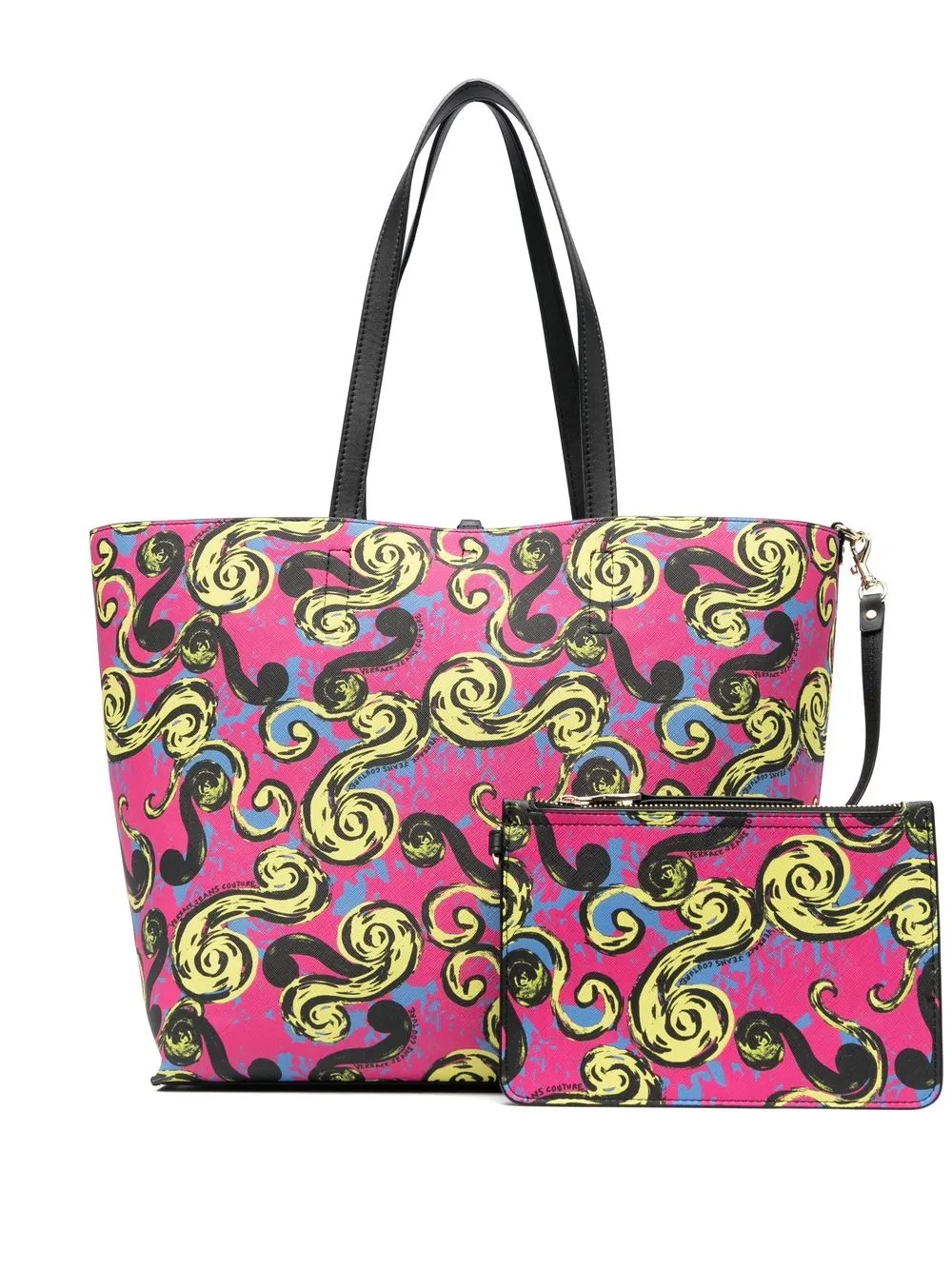 

Versace Jeans Couture graphic-print tote bag - Pink