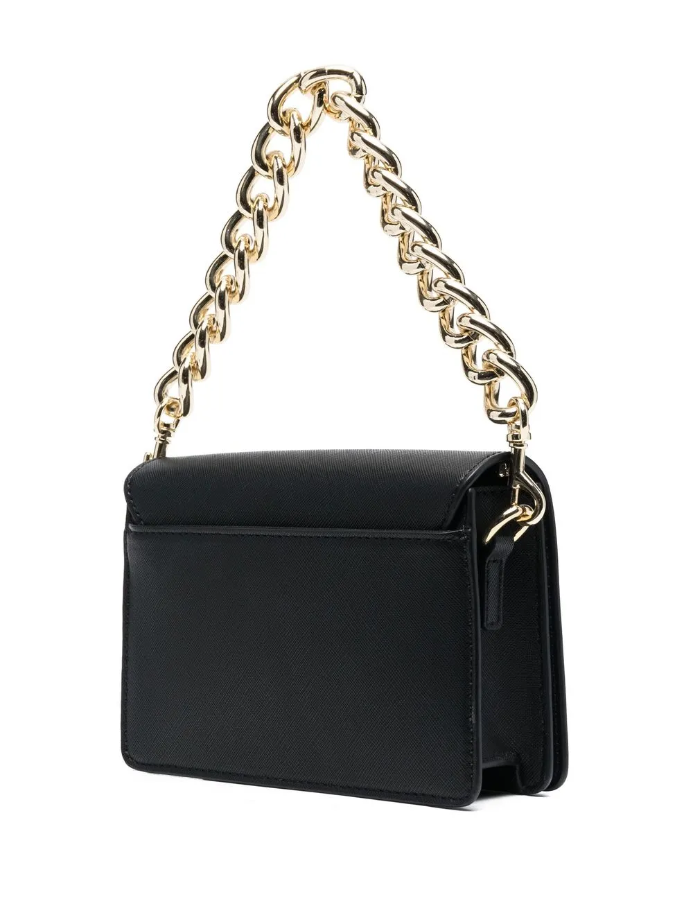 Versace Jeans Couture Logoplaque Crossbody Bag In Black ModeSens