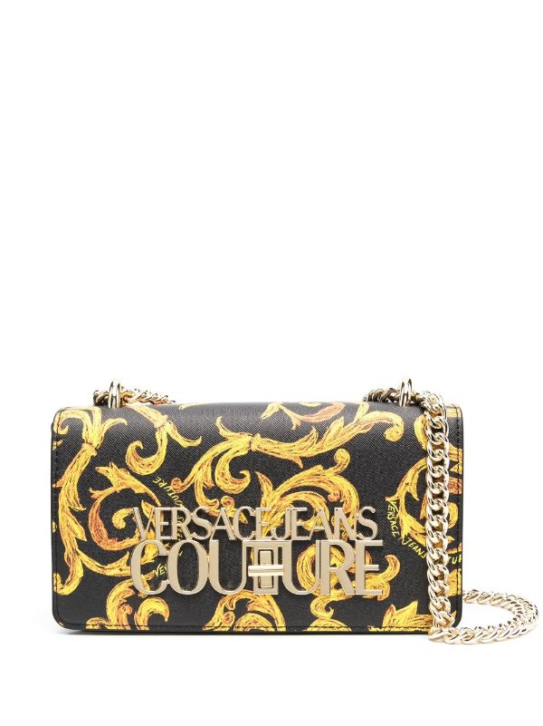 Versace Jeans Couture logo-lettering Crossbody Bag - Farfetch