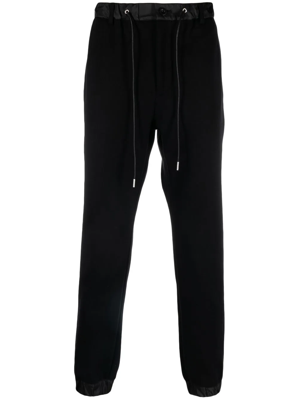 

sacai contrasting-edge track pants - Black