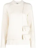 FENDI layered utility pocket jumper - Neutrals