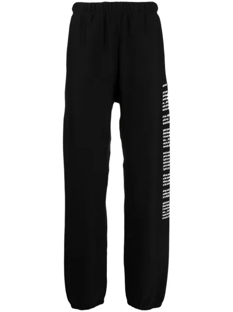 Takahiromiyashita The Soloist graphic-print track pants