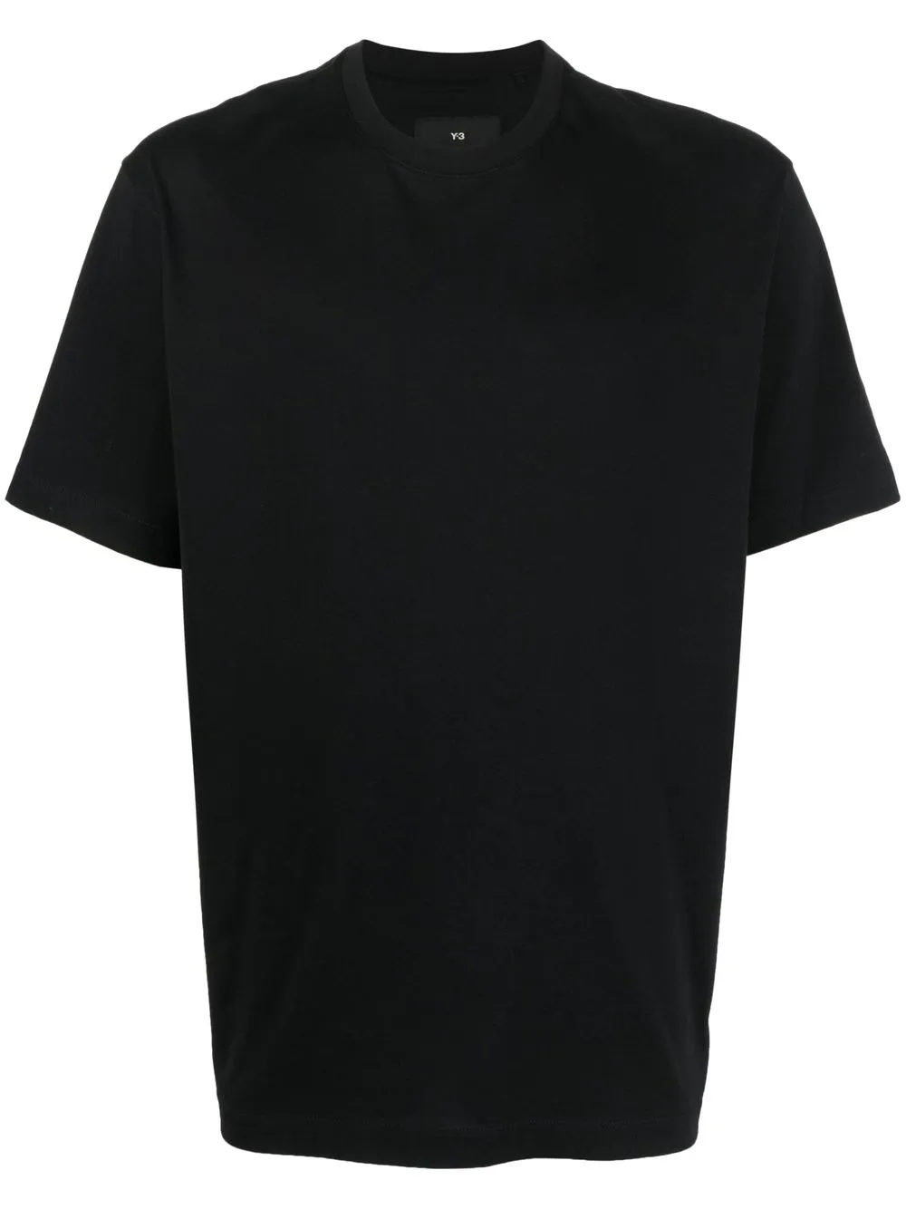 

Y-3 logo-print short-sleeved T-shirt - Black