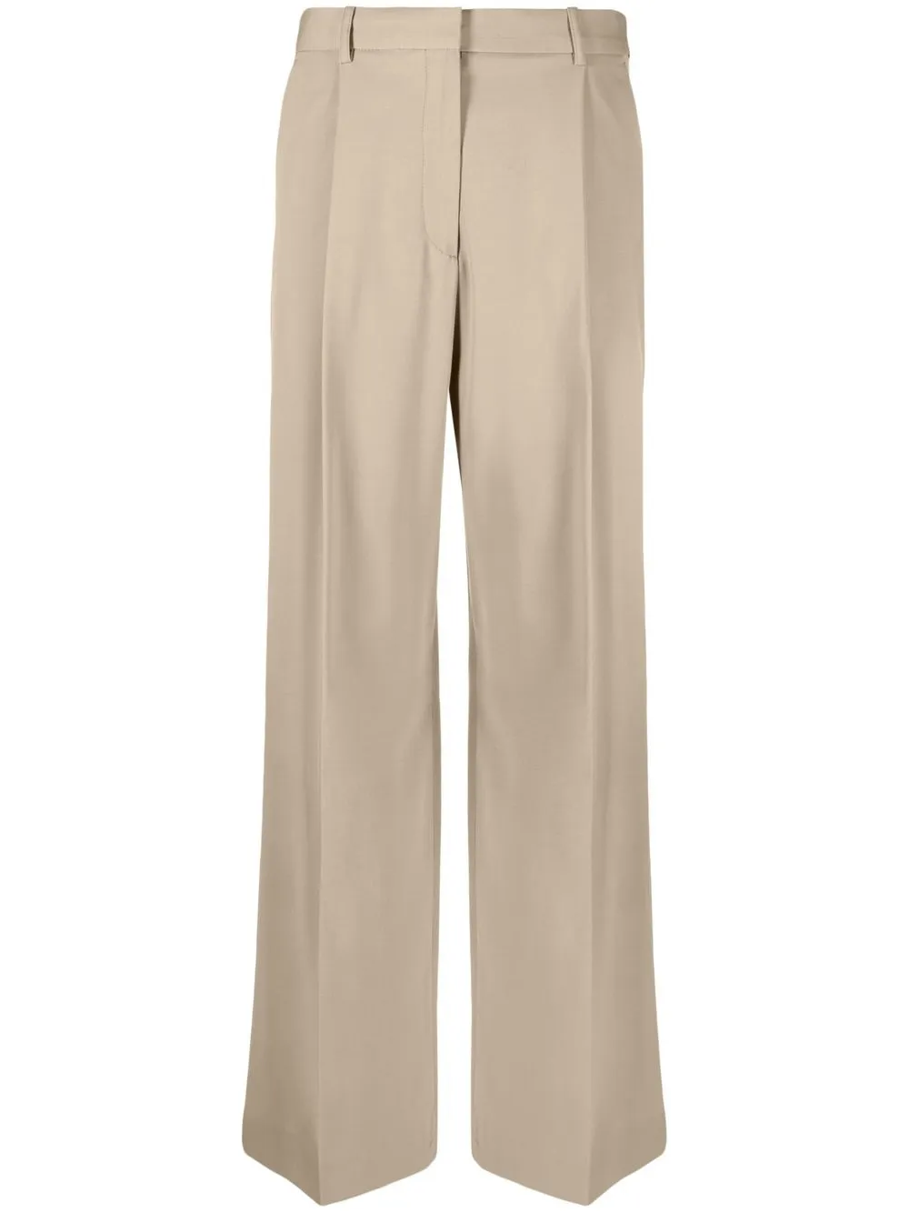 

TOTEME pleat-front trousers - Neutrals