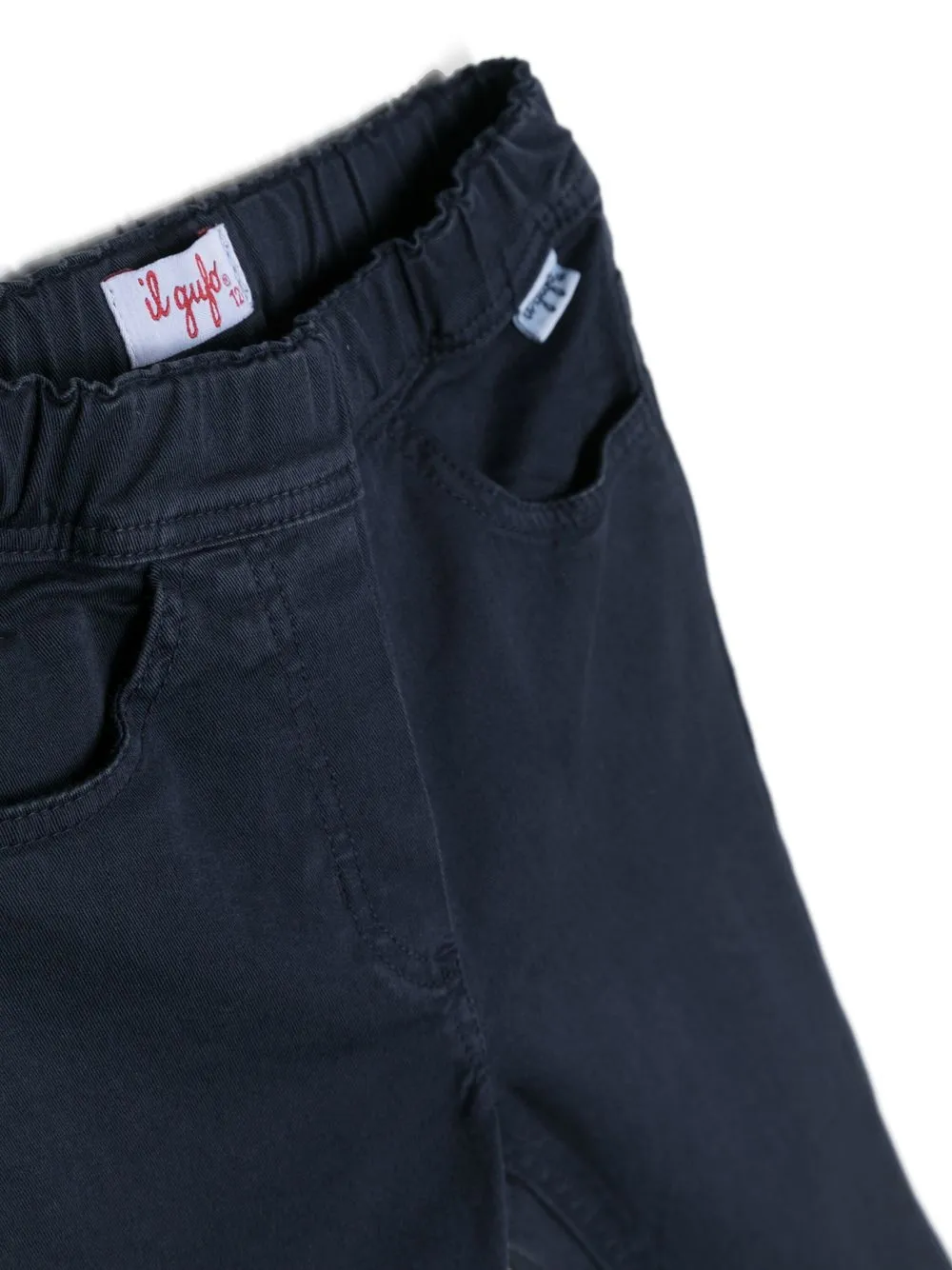  Il Gufo Two-pocket Cotton Flared Trousers - Blue 