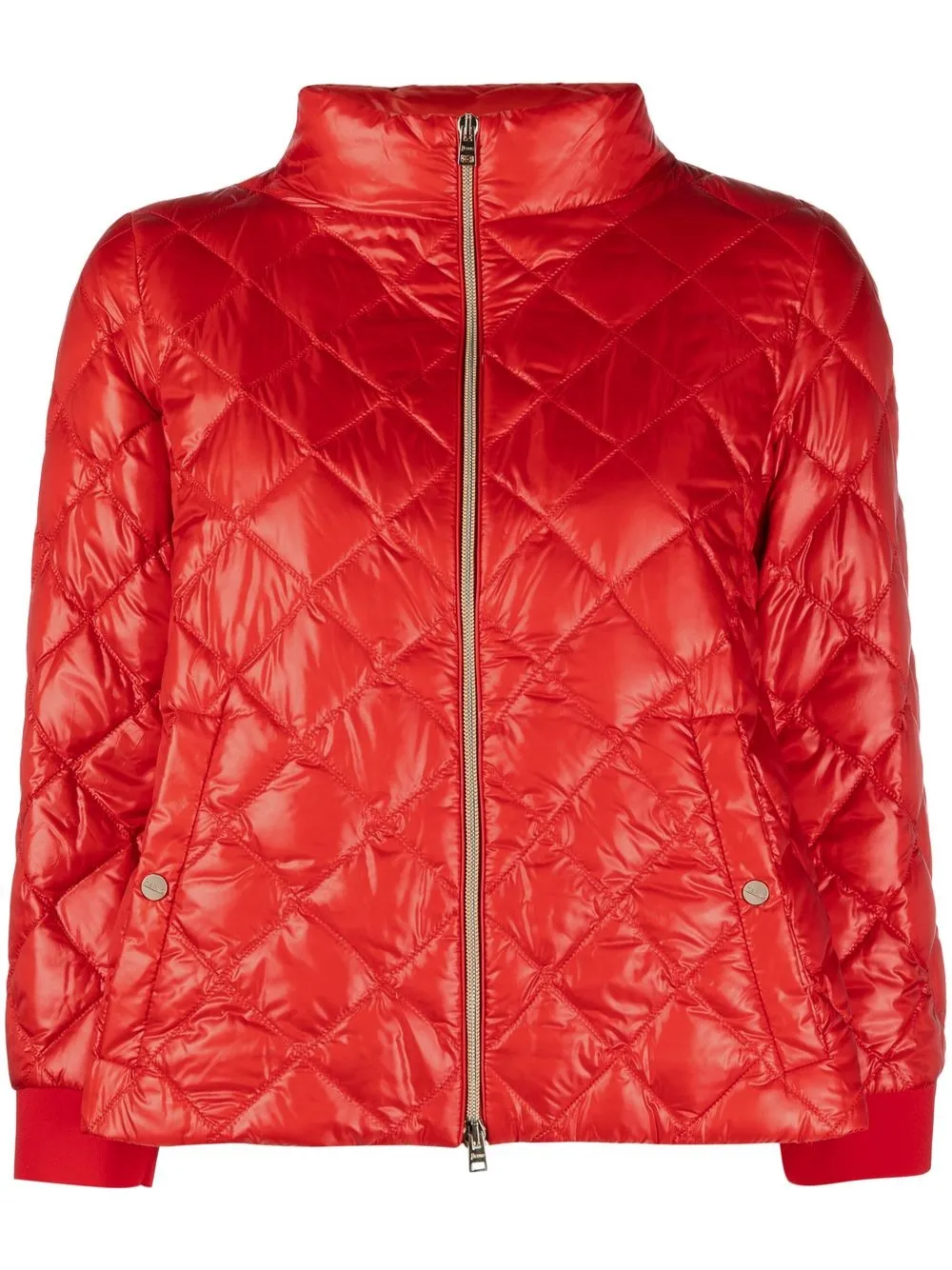 

Herno Ultralight diamond-quilted down jacket - Red