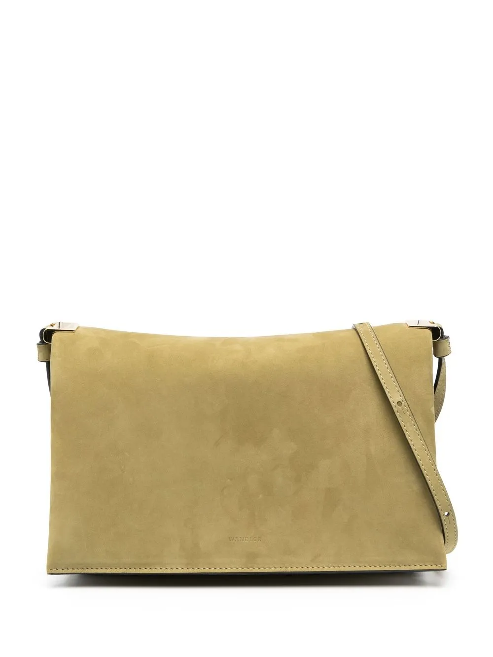 

Wandler Uma suede crossbody bag - Green