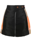 GANNI light padded mini skirt - Black
