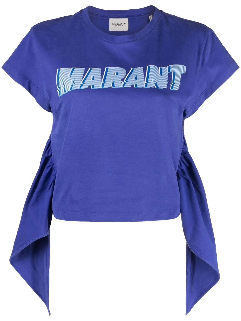 

Isabel Marant Étoile playera con estampado Honore Marant - Azul