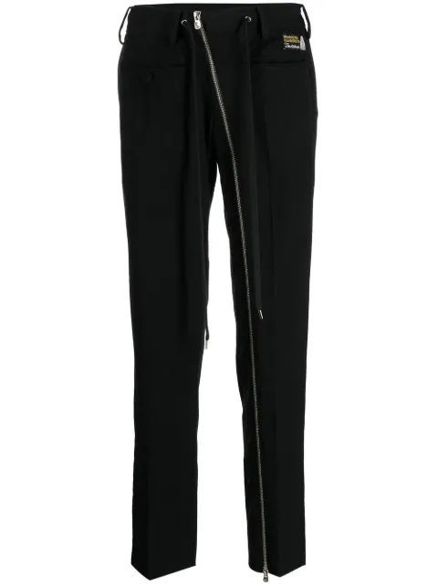 Takahiromiyashita The Soloist zip-detail tailored trousers