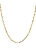 David Yurman 18kt yellow gold chain link necklace (3.5mm)