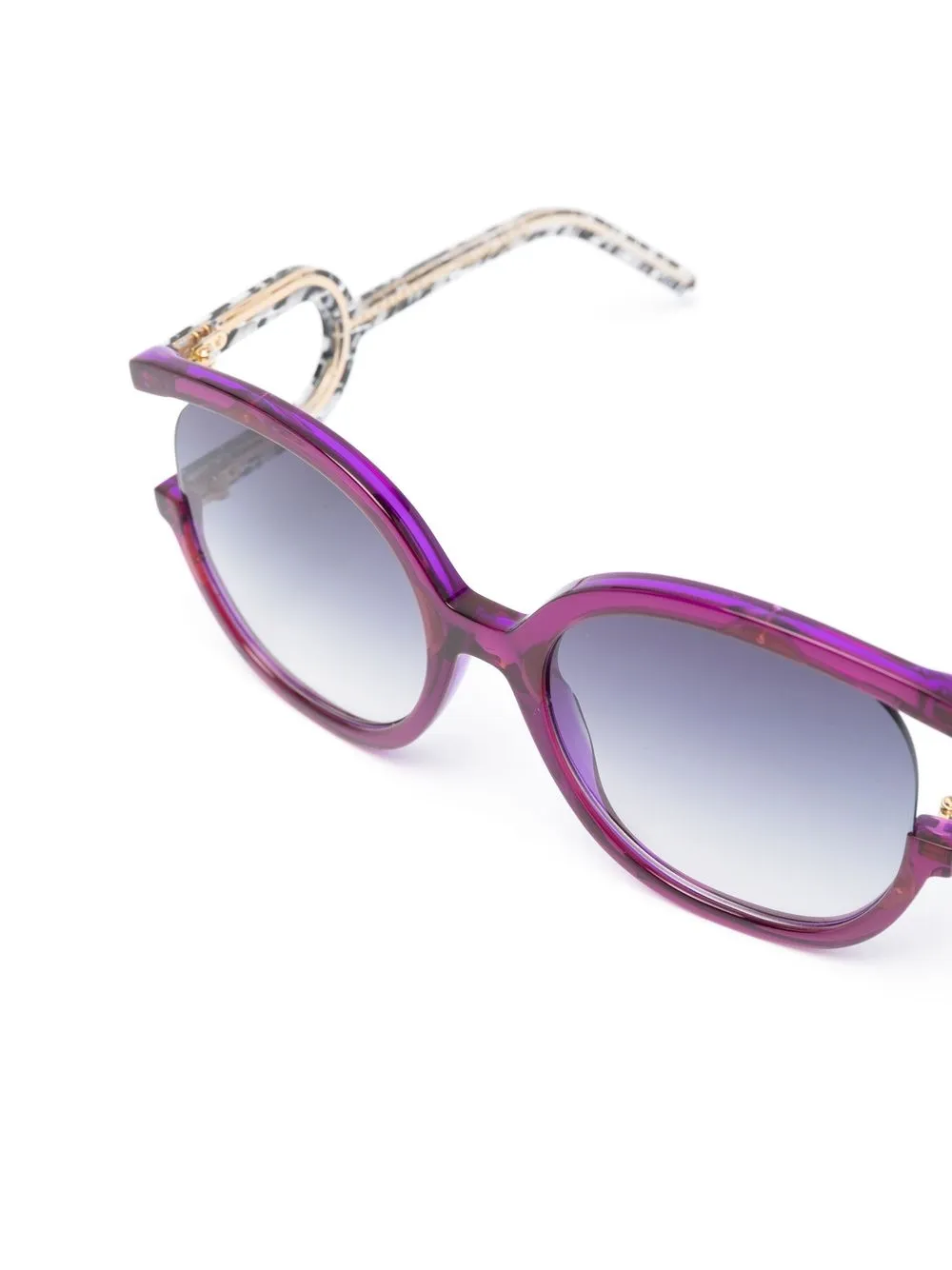 Face À Face Aalto 2 roundframe Sunglasses Farfetch