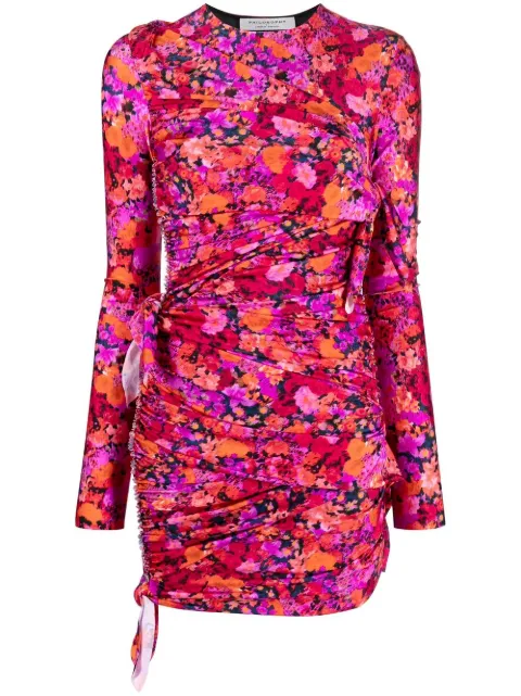 Philosophy Di Lorenzo Serafini floral-print ruched minidress