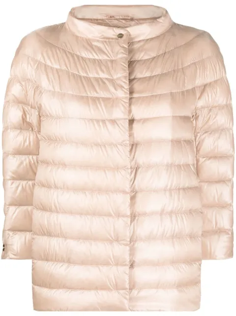 Herno mock-neck quilted puffer jacket