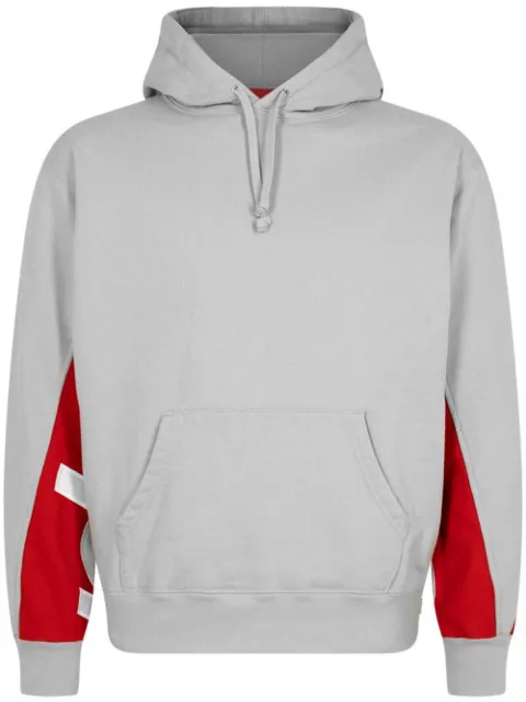 Supreme cropped panels hoodie