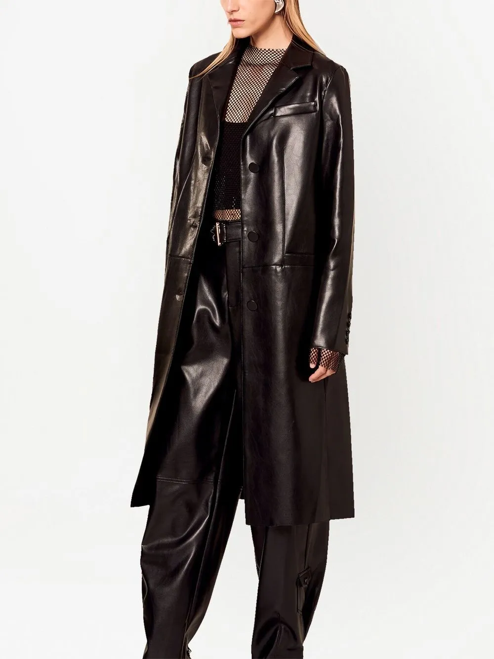 Fake leather coats deals