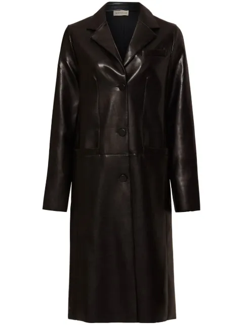 Nicholas Bilba faux leather coat