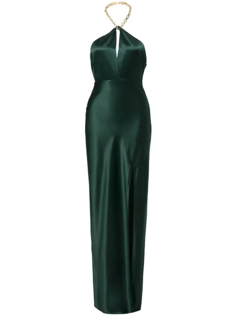 Nicholas Ambra satin maxi dress