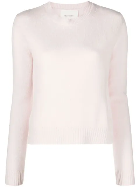 Lisa Yang crew-neck cashmere jumper