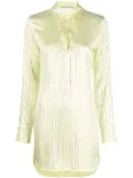Alexander Wang crystal embellished shirtdress - Green