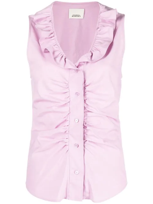 Blouse Camenio à design sans manches - ISABEL MARANT - Modalova