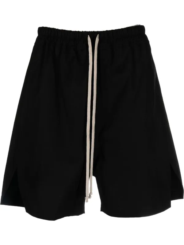 Rick Owens ドローストリングクロップドパンツ 46 ブラック