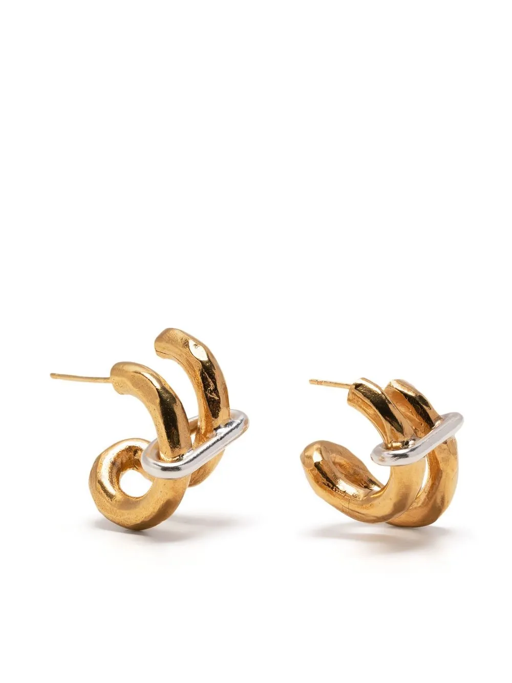 

Alighieri The Sun Salutations Double Hoop earrings - Gold