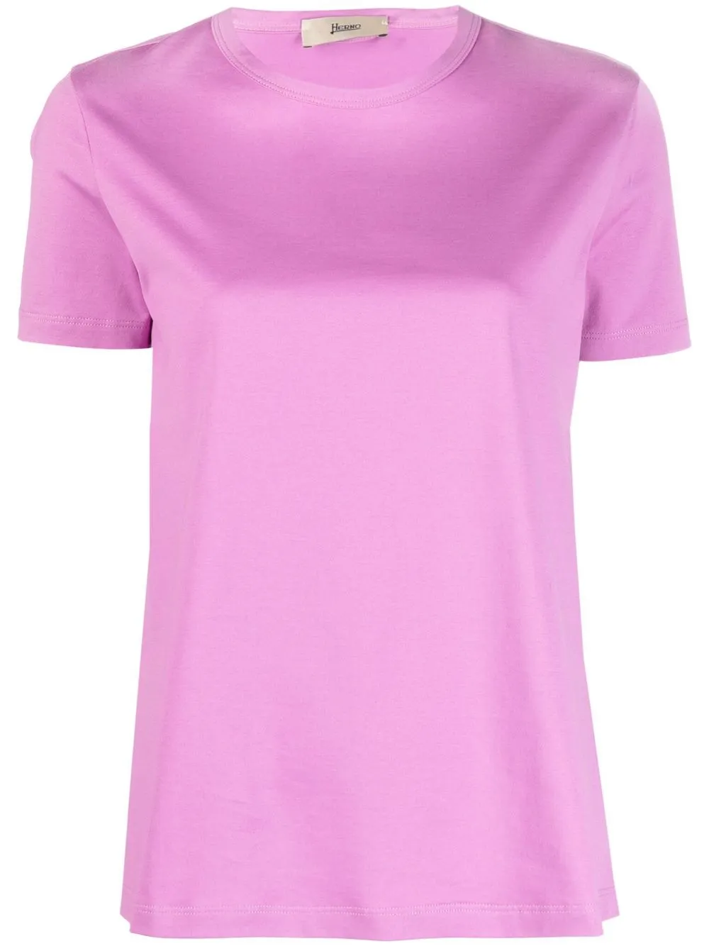 

Herno peplum-hem short-sleeve T-shirt - Pink